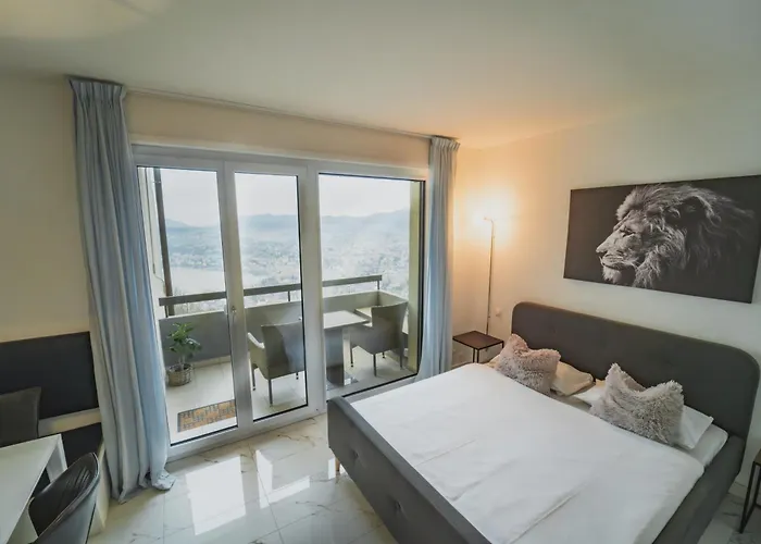 Daire Tessa&aurora - Incredible View & Pool With Parking Lugano