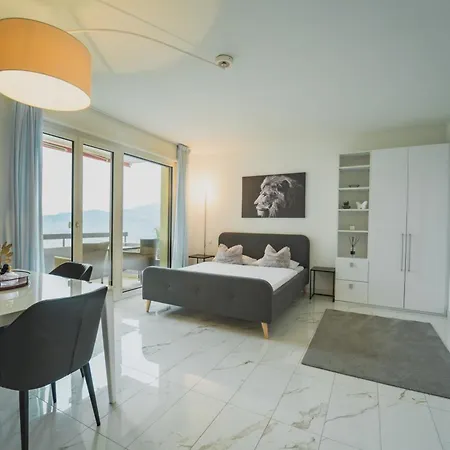 Apartman Tessa&aurora - Incredible View & Pool With Parking Lugano